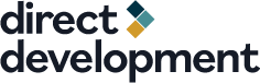 Direct Development: Design + Communications Logo